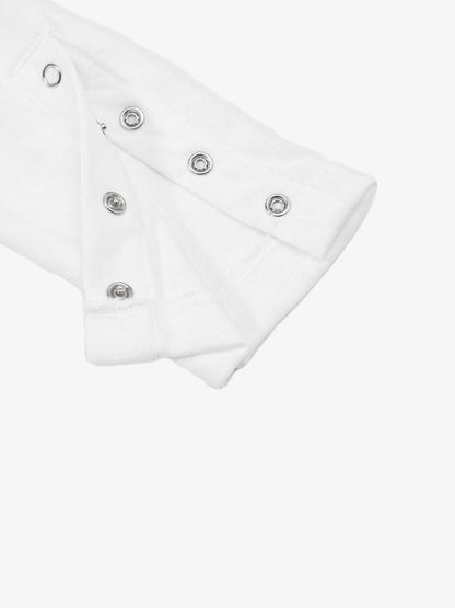 Supermade Industrial Text Print Long Sleeve Henley T-Shirt 