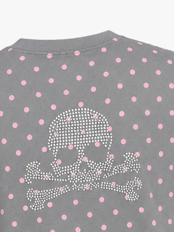 Polka Dot Skull Tee
