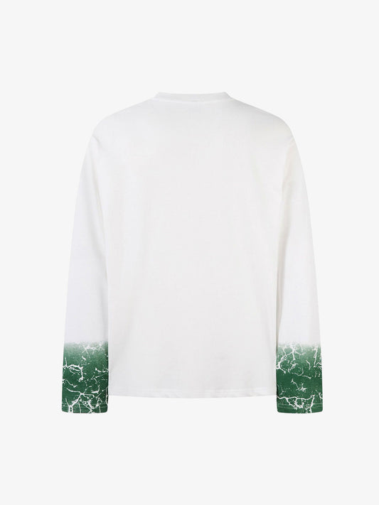 Thesupermade Street Motorcycle Style Printed Long-sleeved T-shirt 
