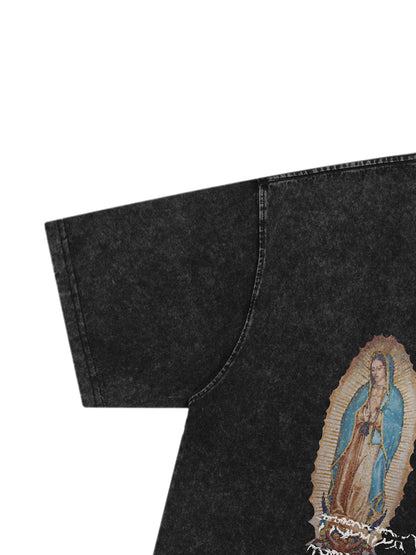 Original Virgin Mary Print T-Shirt 
