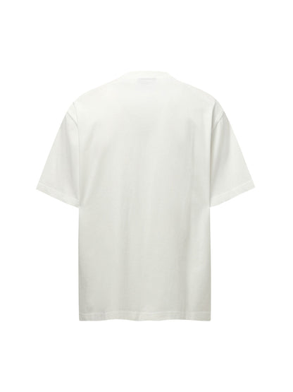 Distressed Batik Graphic T-Shirt 