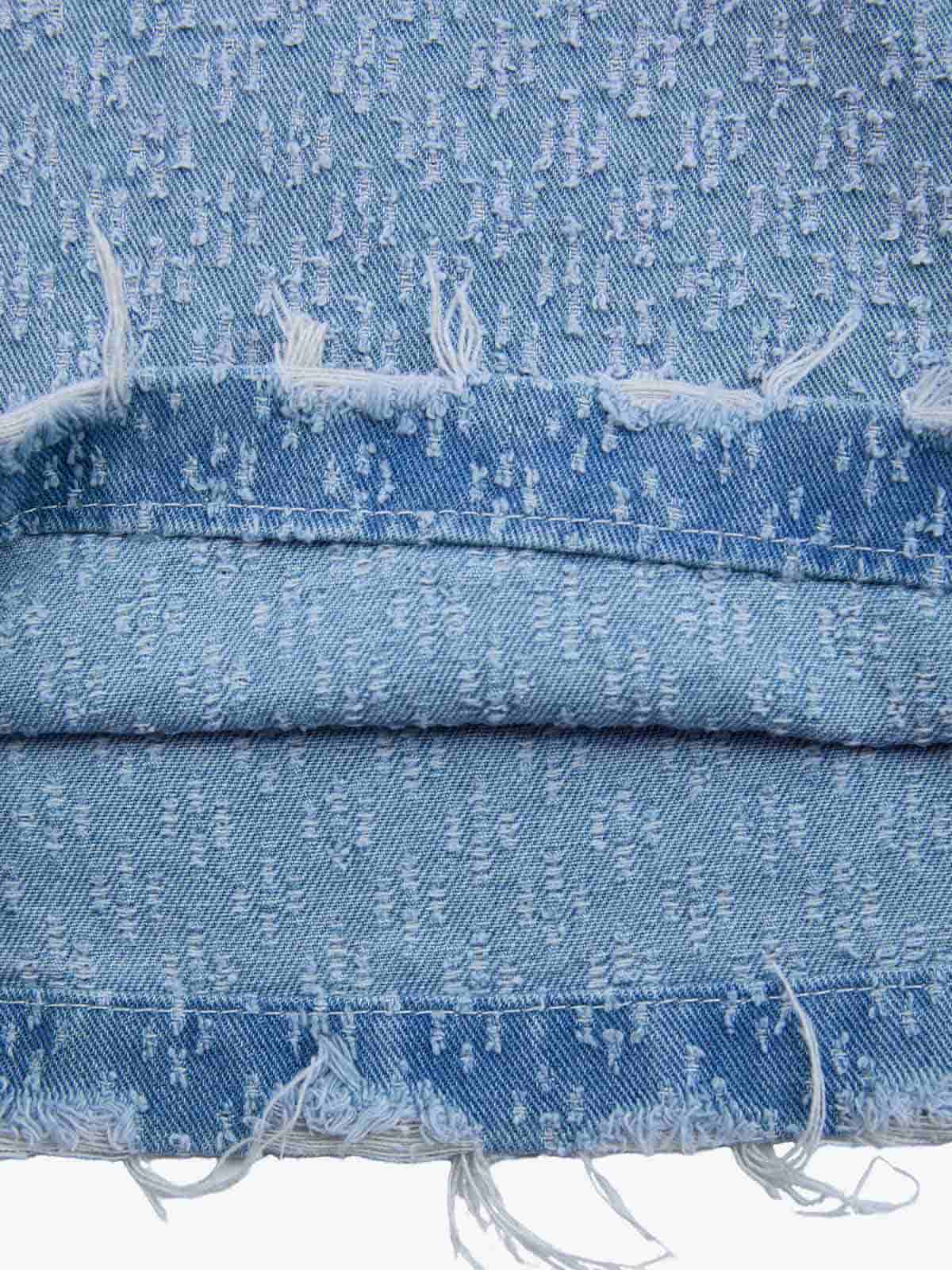 Light Blue Denim Wide-Leg Bermuda Shorts for Women High Waist Relaxed Fit Summer Casual Pants 