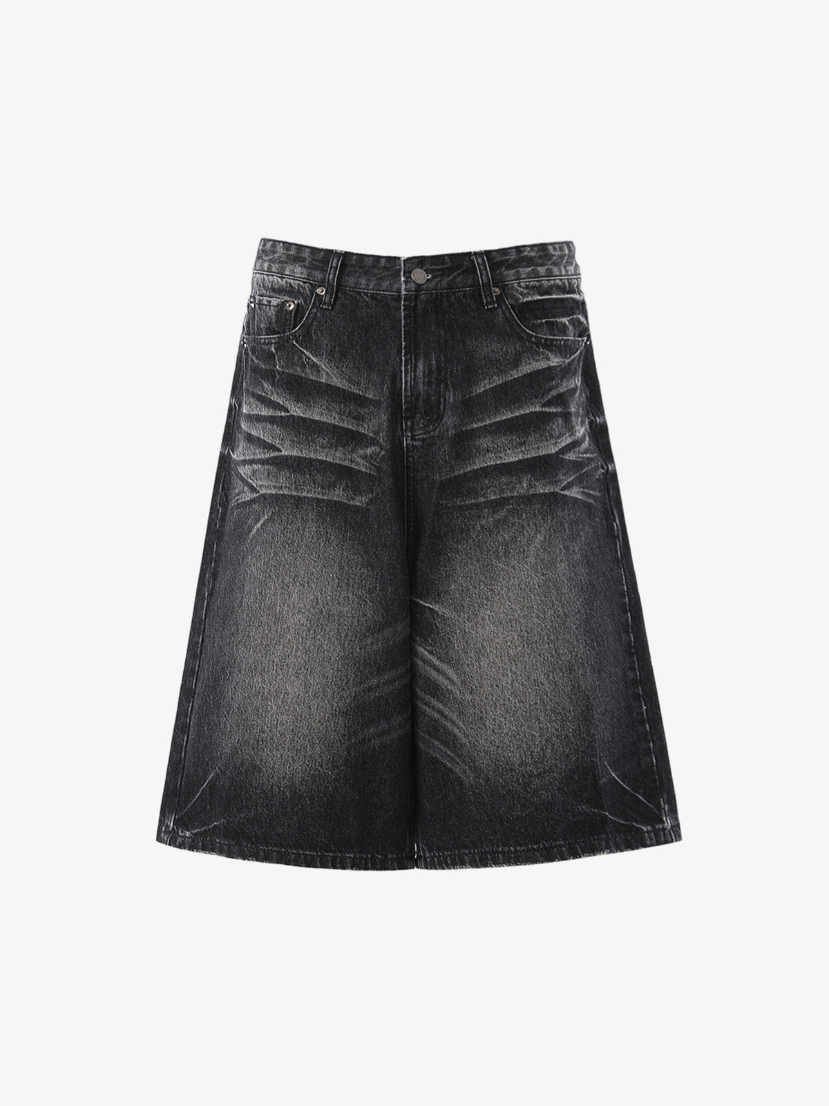 Vintage Whiskered Denim Jorts 