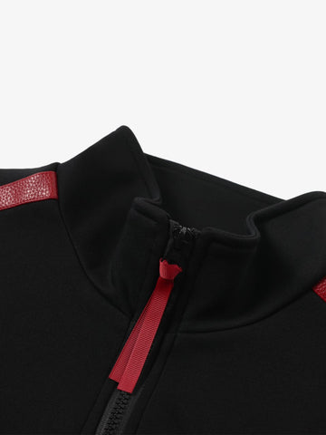 Pegasus Embroidered Patchwork Armband Jacket