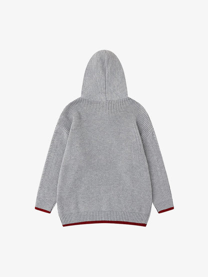 Striped Crew Neck Sweater for Women - Stylish and Cozy Winter Knitwear 