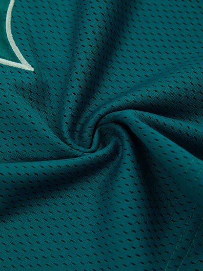 Supermade American Gothic Font Satin Mesh Jersey 