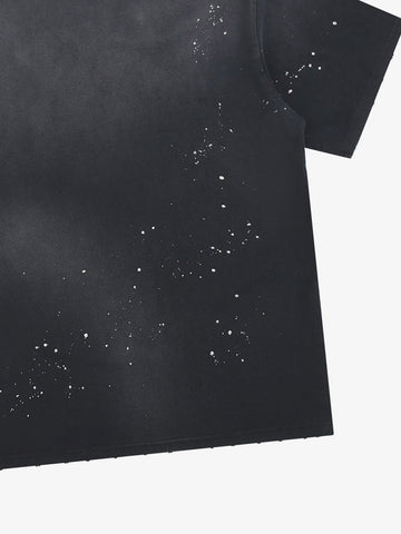 Gradient Skull Graphic Tee
