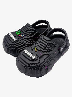 Pixel Design Non-Slip Clogs