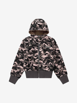 Camouflage Pattern Hoodie for Casual and Outdoor Use 