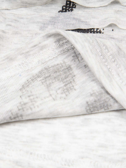 Thesupermade Pixelated Graphic Distressed Slim Tank Top