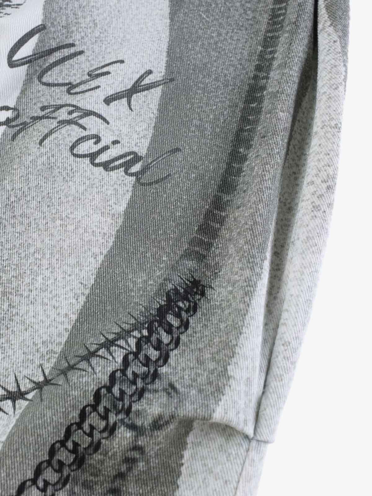 Vintage Illusion Graphic Ultra-Baggy Jeans 