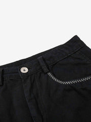 Multi-Pocket Wide-Leg Cargo Pants 