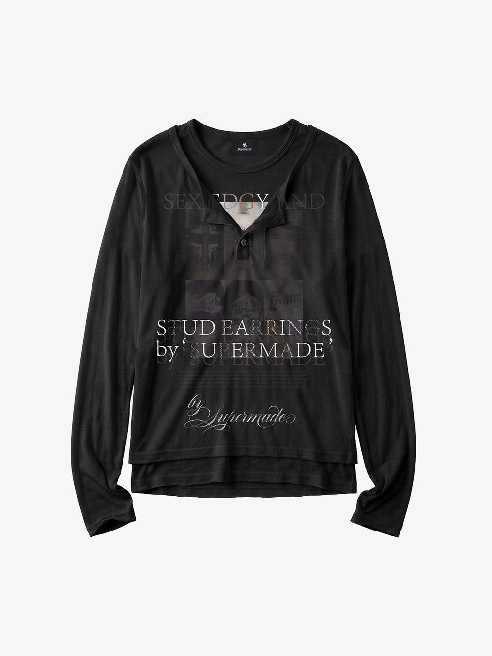 Layered Graphic Blouse