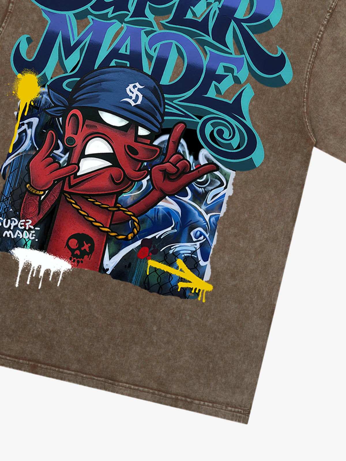 Bold Graphic T-Shirt for Streetwear Enthusiasts 