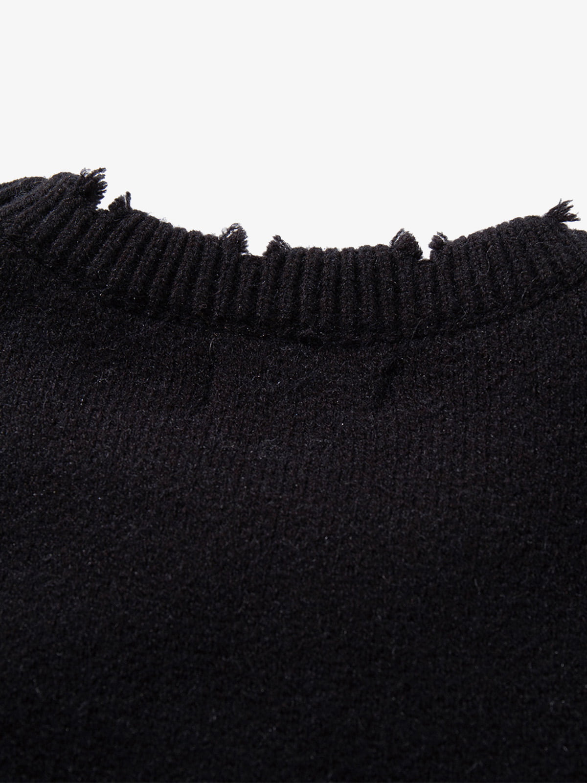 Skull Pattern Knit Sweater - Trendy and Cozy for Casual Wear 