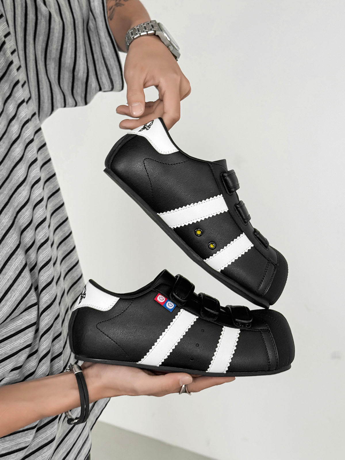 Stylish Velcro Strap Sneakers for Everyday Wear 