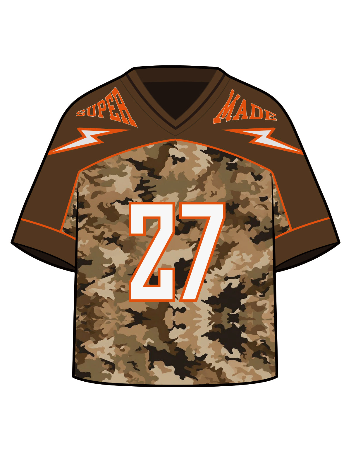 Original Camouflage Football Jersey T-Shirt