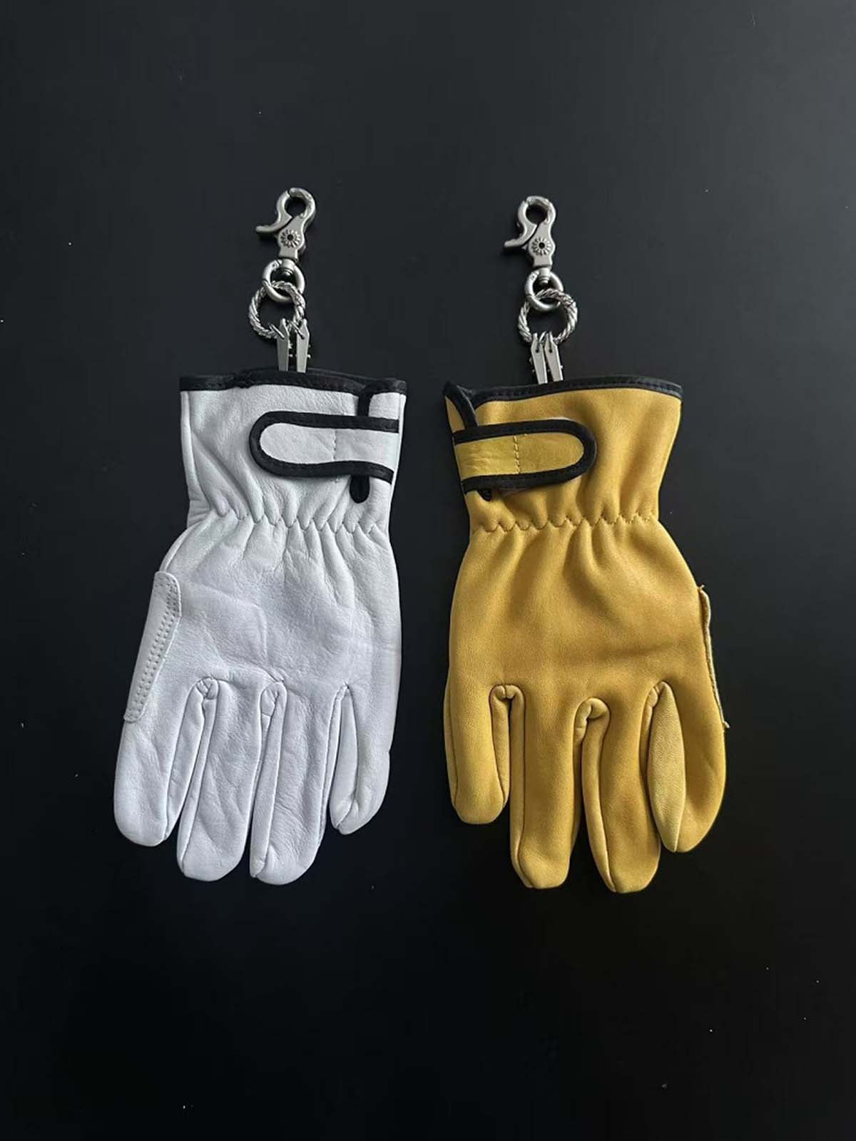 Vintage Glove Keychain Charm
