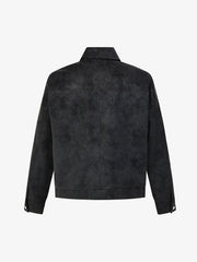 Thorn Embroidered Suede Jacket