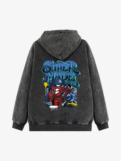 Stylish Graphic Hoodie with Bold Artwork for Casual Wear 