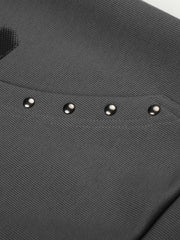 Rivet Character Graphic Zip Hoodie