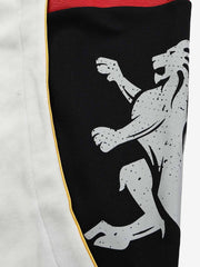 Lion Patchwork Distressed Dirty-Wash Sweatpants