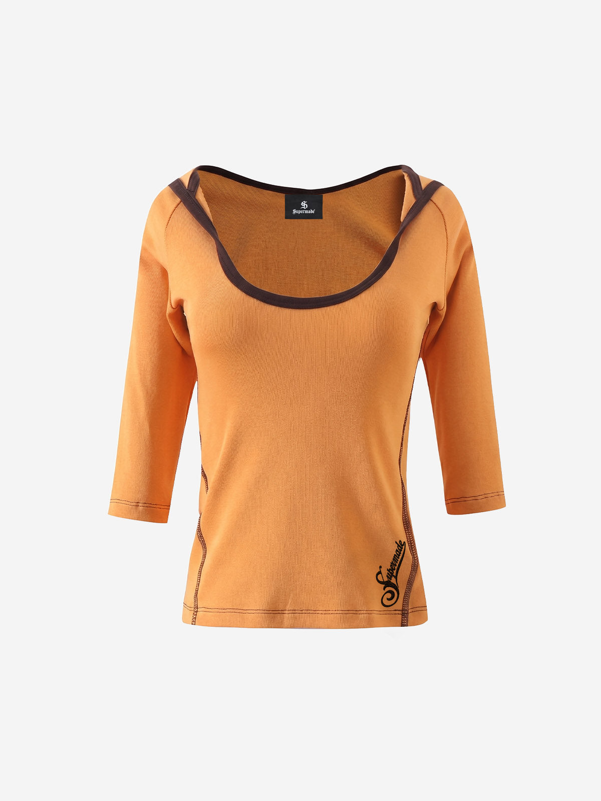 Color Block Hooded Tee