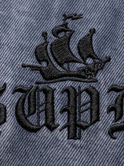Patch Graphic Heavyweight M65 Jacket; Gray Blue / S, Gray Blue / M, Gray Blue / L, Gray Blue / XL, Gray Blue / 2XL