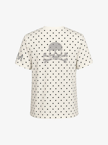 Polka Dot Skull Tee