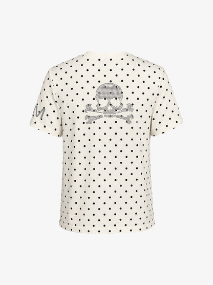 Polka Dot Skull Tee
