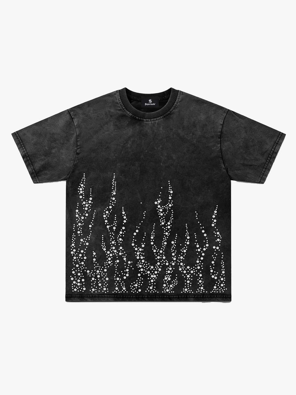 T-shirt oversize délavé à l'acide