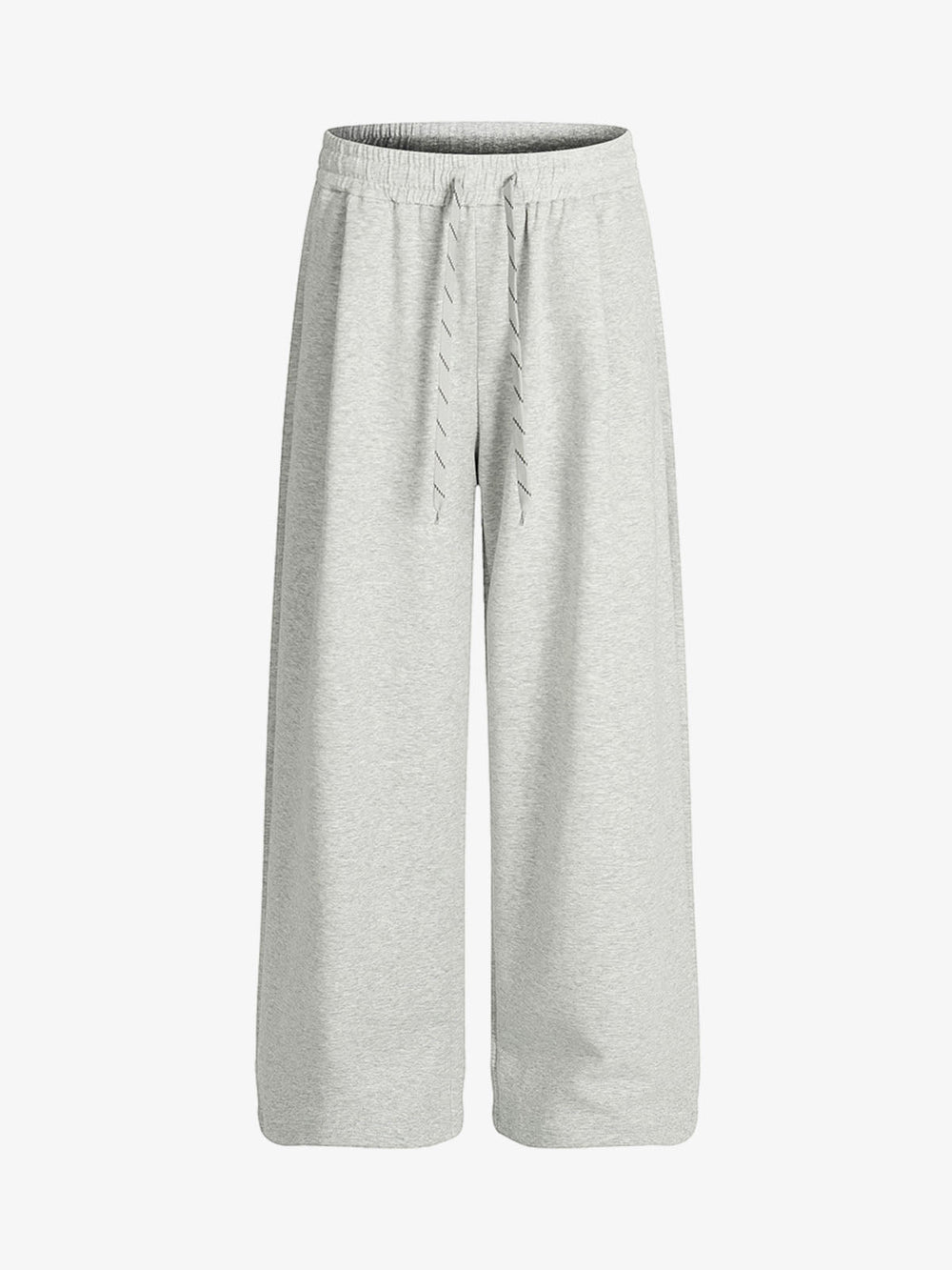Drawstring Wide Leg Relaxed Sweatpants 