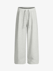 Drawstring Wide Leg Relaxed Sweatpants 