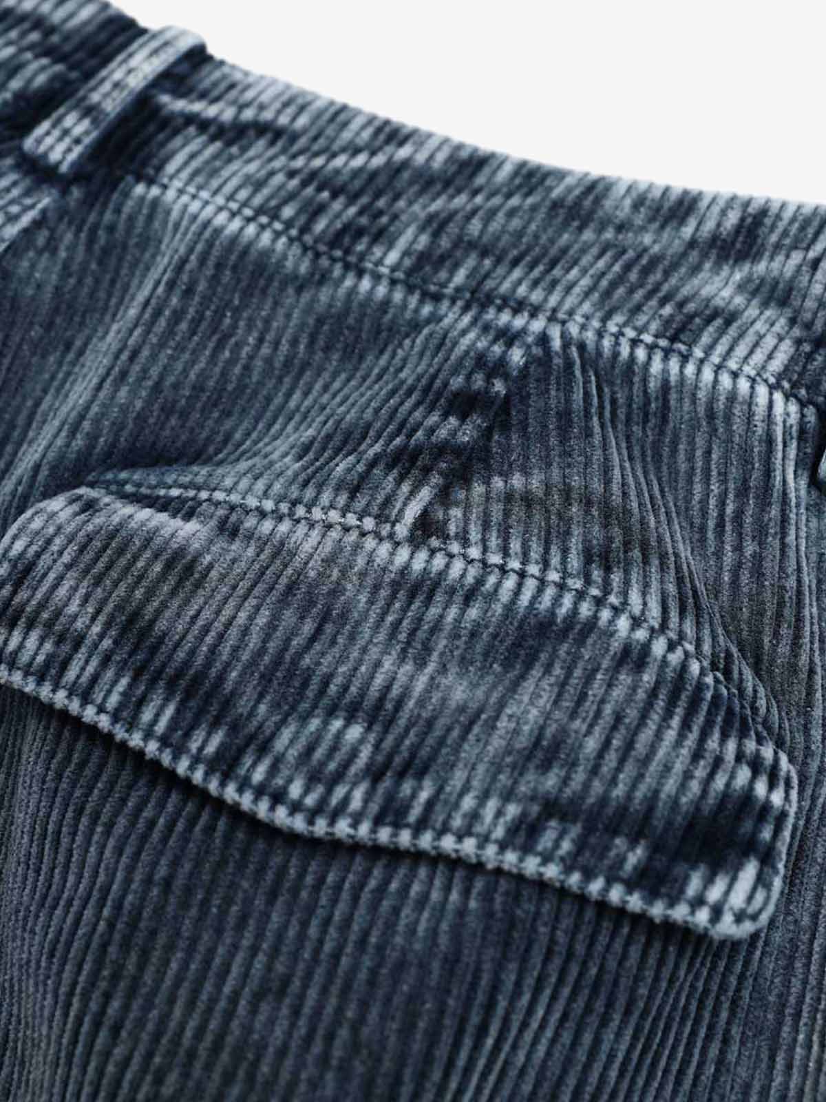 Stylish Wide-Leg Cargo Pants with Multi-Pockets for Casual Wear 