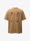 T-shirt décontracté déchiré numéro 77