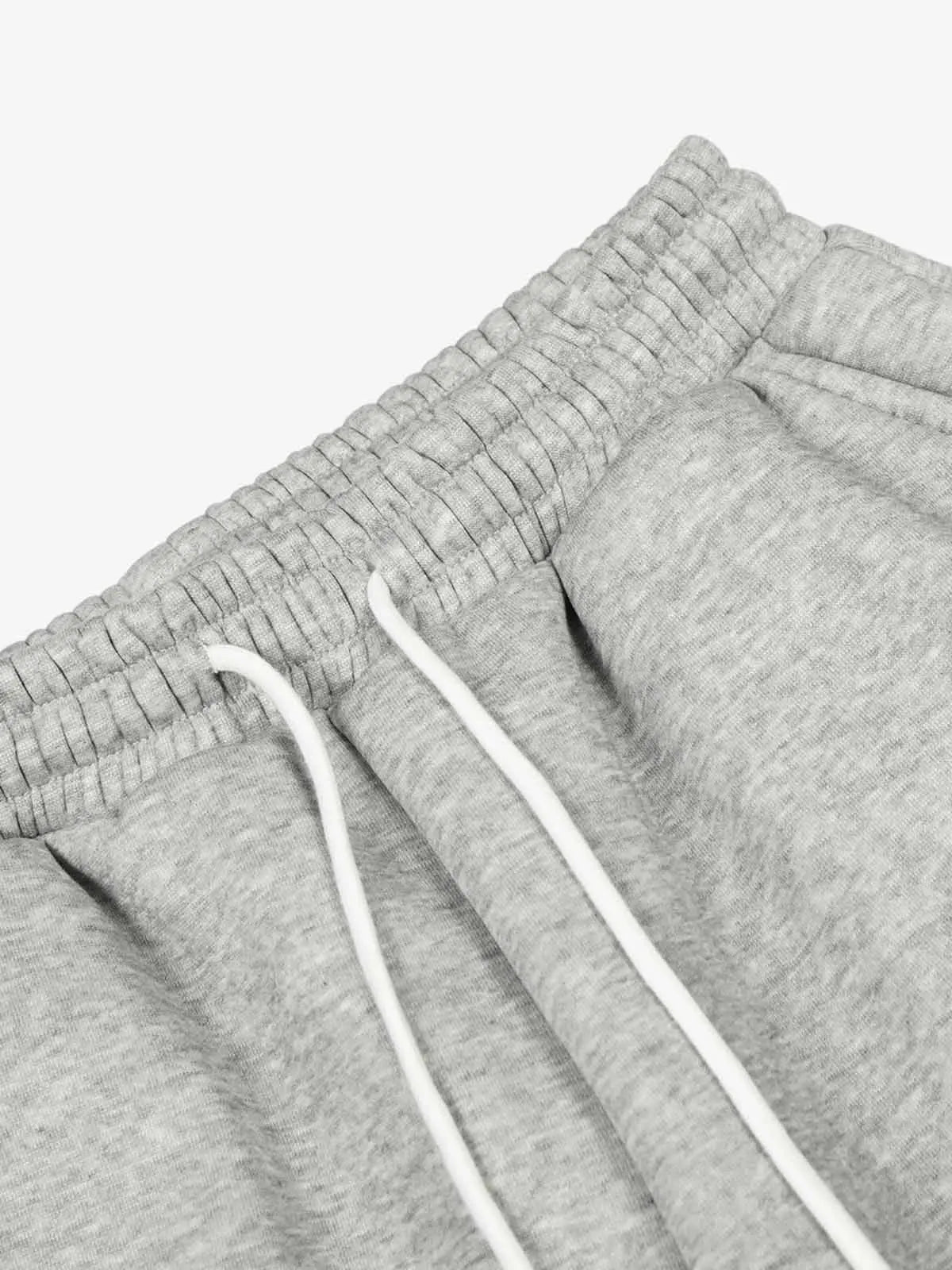 Retro Contrast Panel Drawstring Sweatpants 