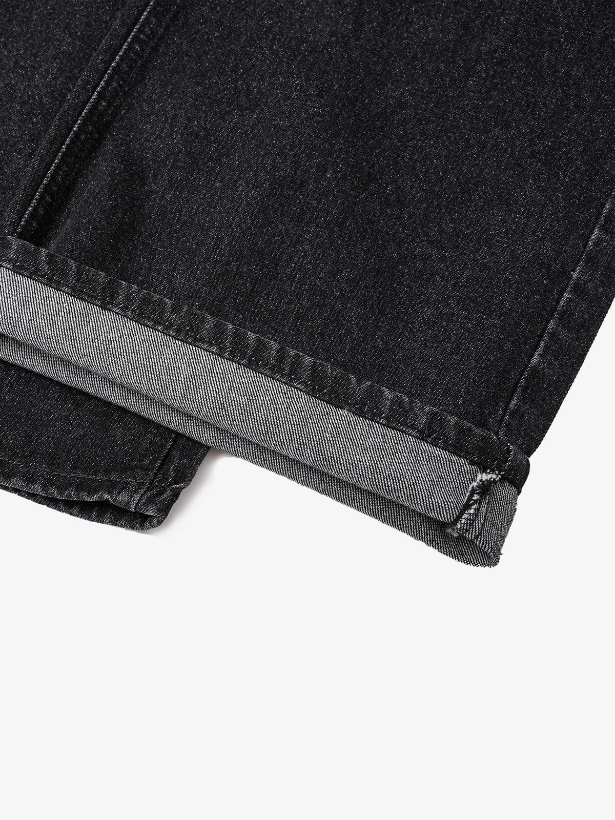 Studded Layered Waist Jeans
