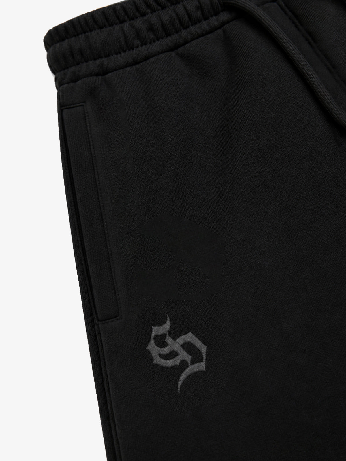 Cotton-Blend Quilted Padded Embroidered Hoodie & Wide-Leg Sweatpants Set