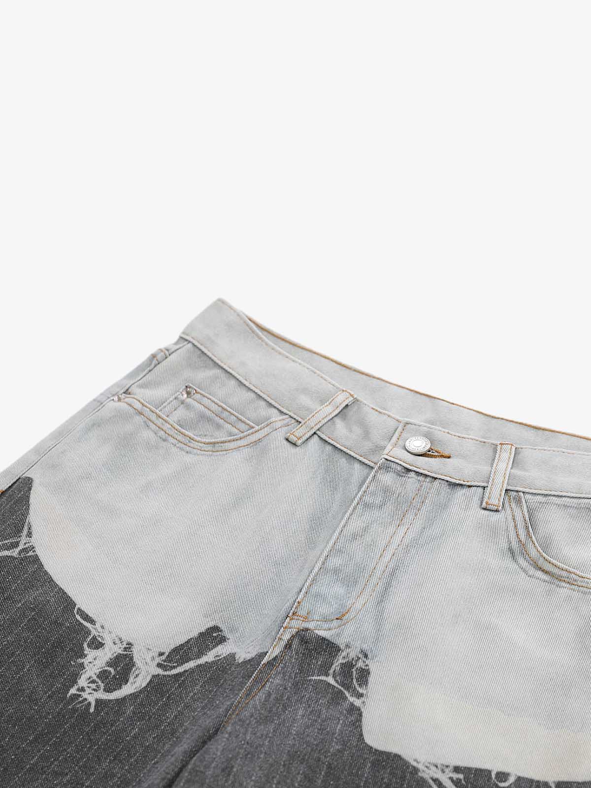 3D Printed Trompe L'oeil Jeans 