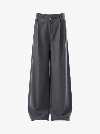 Turquoise Design Flared Scimitar Pants 