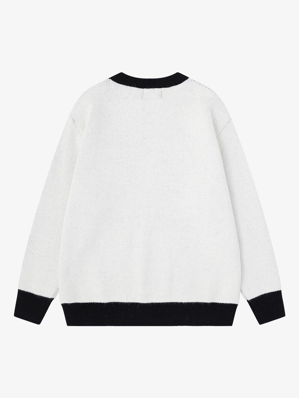 Street Portrait Jacquard Knit Sweater