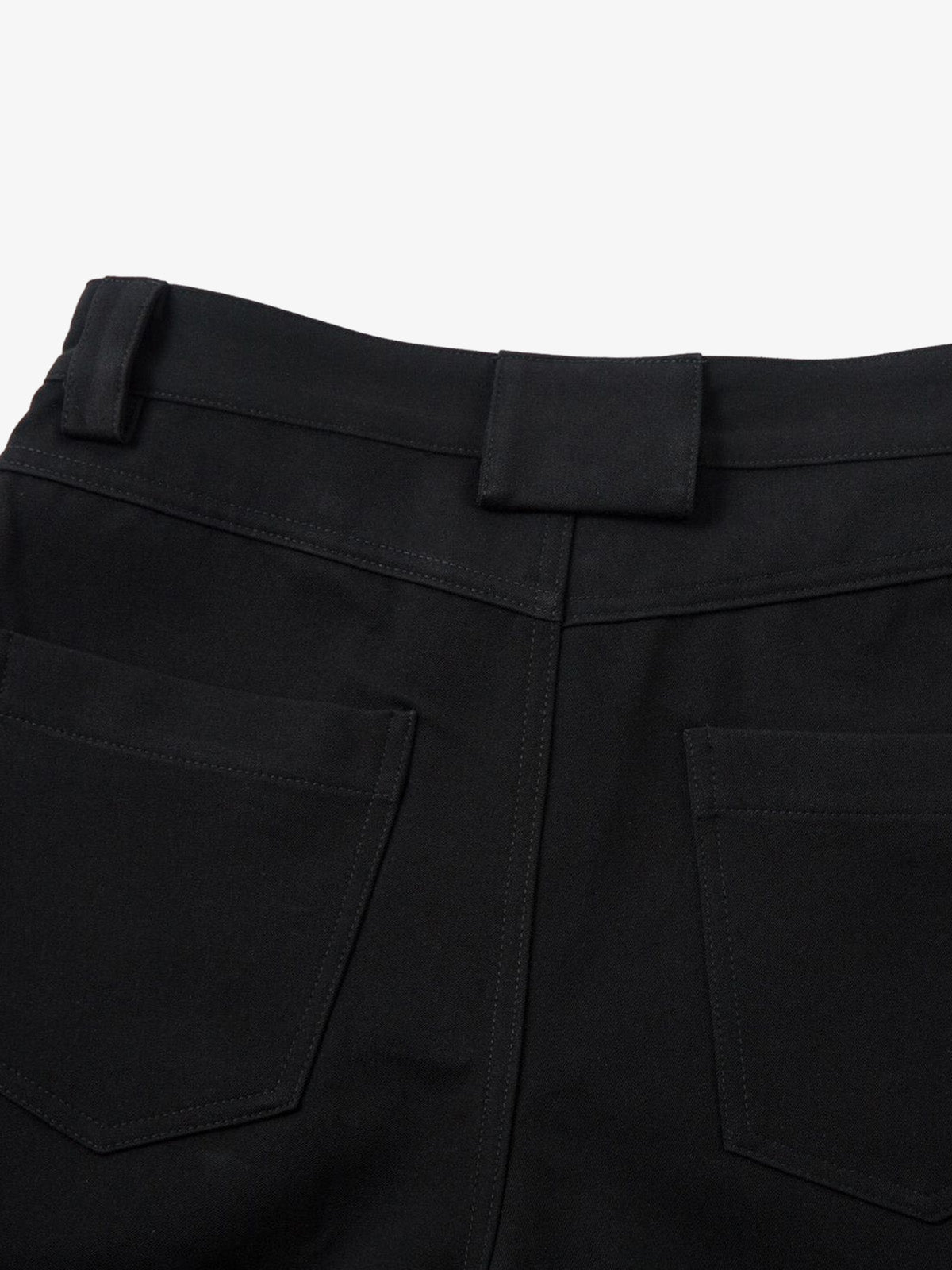 Retro Niche Patchwork Suit Shorts 