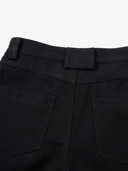Retro Niche Patchwork Suit Shorts 
