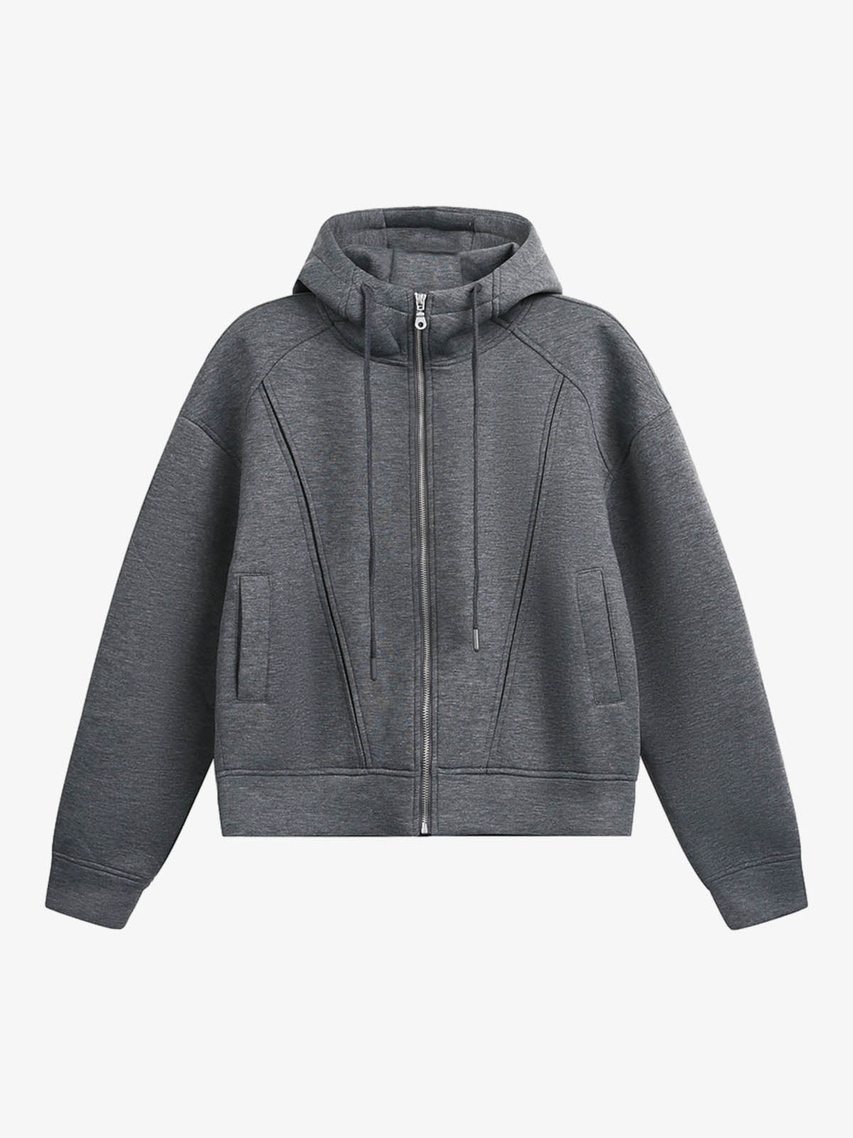 Stylish Hooded Zip-Up Sweatshirt for Everyday Wear 