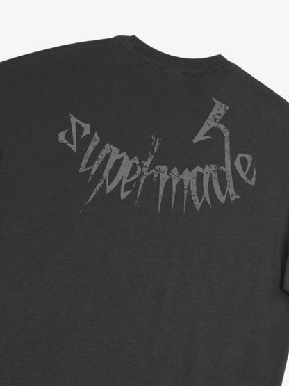 THE SUPERMADE TRENDY STREET OLD-FASHIONER SKULL PRINT T-SHIRT 