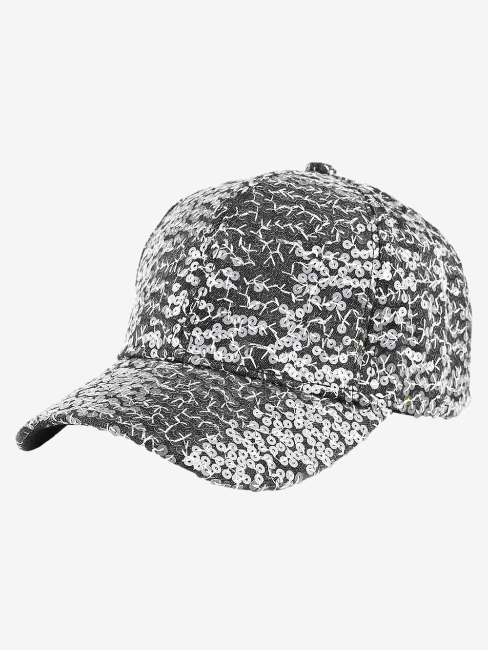 Bestickte Pailletten-Baseballkappe