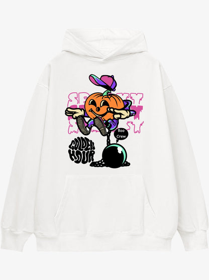 Golden Hour Boo Crew Pumpkin Hoodie 