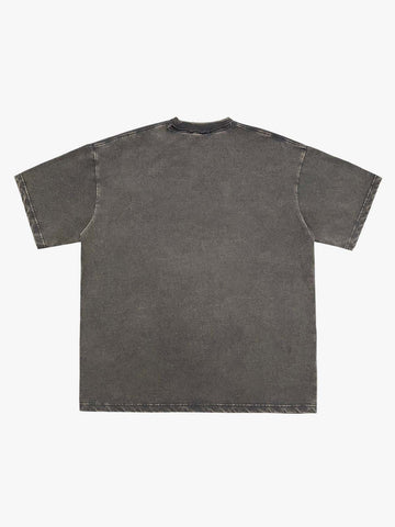 Leopard Print Washed Vintage T-Shirt 