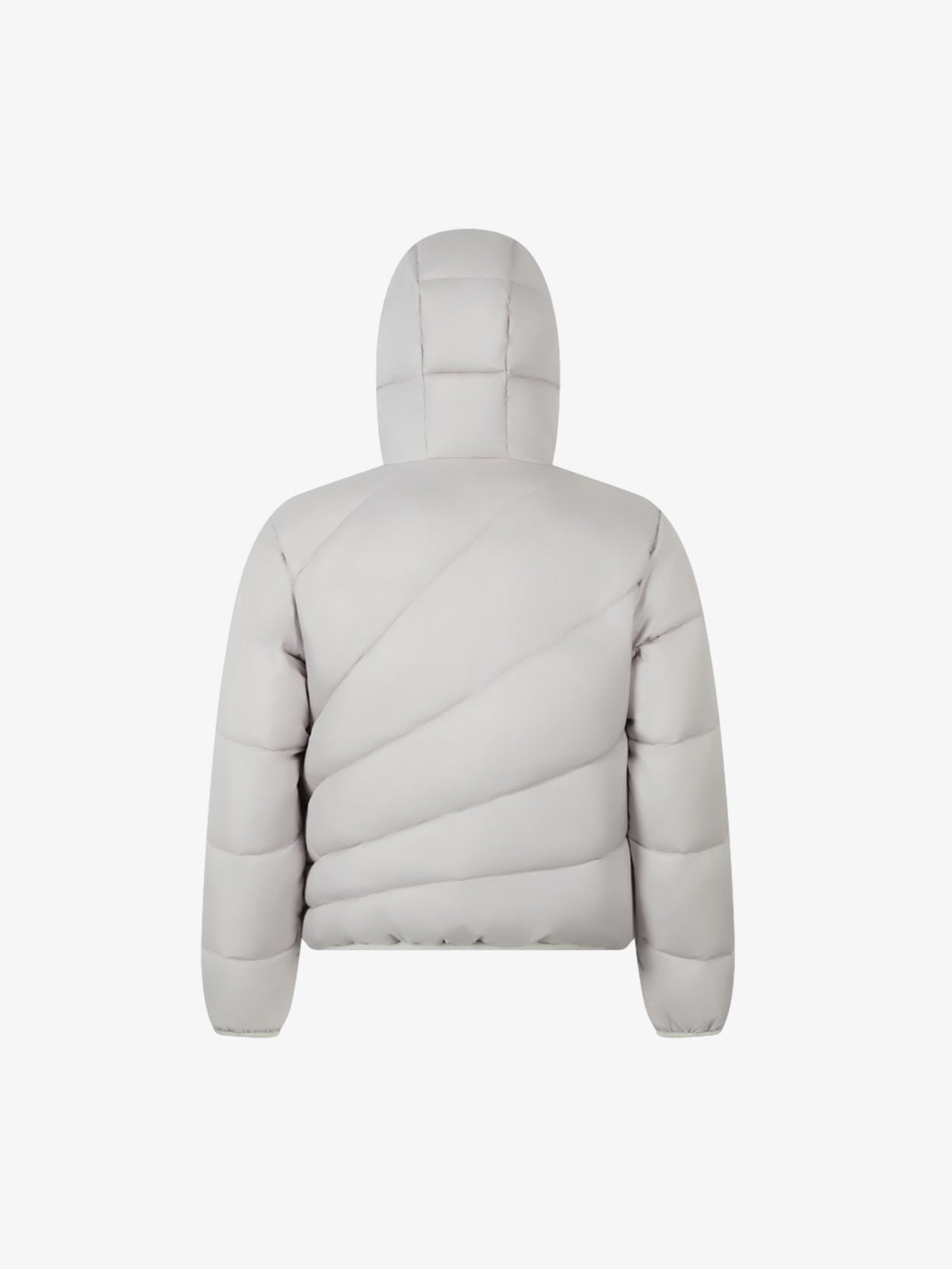 Asymmetrical Zip Quilted Coat