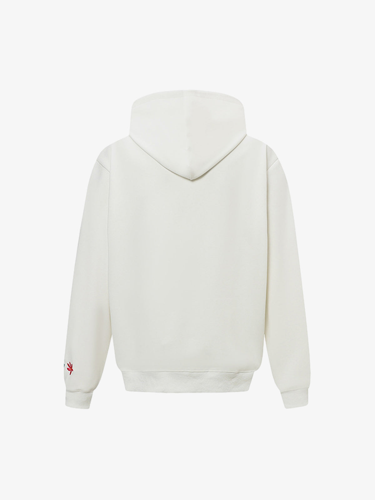 Embroidered Floral Hoodie for Casual Wear - Perfect for Spring and Fall 